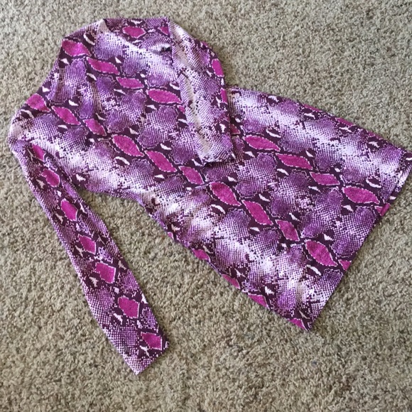 🌹HOST PICK🌹Snakeskin Diane Von Furstenberg Dress - Picture 5 of 6